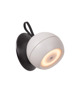 LUNEX - Wall light Outdoor - LED Dim. - 1x2W 3000K - IP54 - With magnetic mounting system - White-1