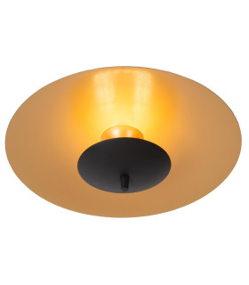 VULCAN - Flush ceiling light - 35 cm - LED Dim. - 1x9W 3000K - Black-1
