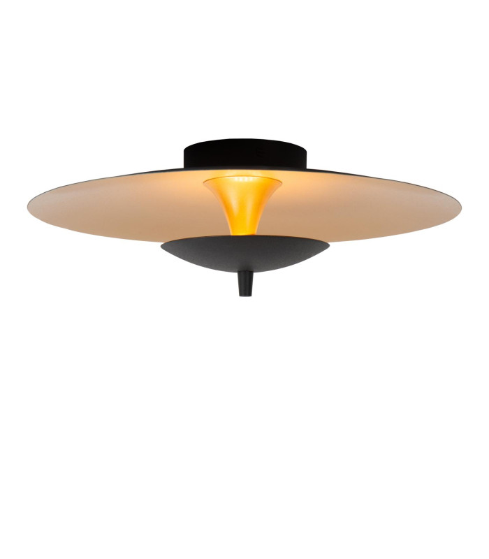 VULCAN - Flush ceiling light - 35 cm - LED Dim. - 1x9W 3000K - Black-5