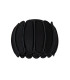 SPENCER - Flush ceiling light - 30 cm - 1xE27 - Black-3