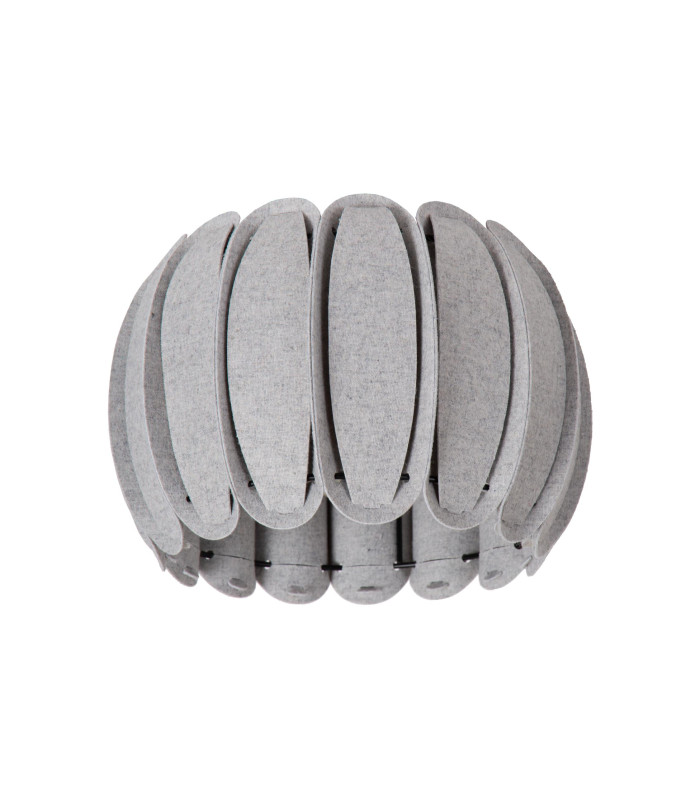 SPENCER - Flush ceiling light - 30 cm - 1xE27 - Grey-3