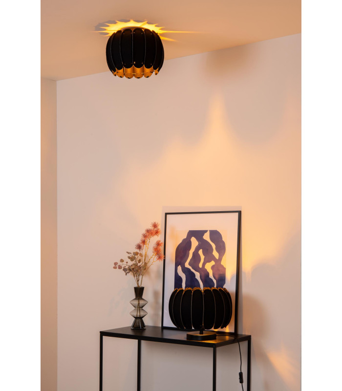 SPENCER - Table lamp - 30 cm - 1xE27 - Black-4