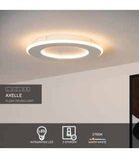 6 cm - LED Dim. - 1x24W 2700K - 3 StepDim - White-1