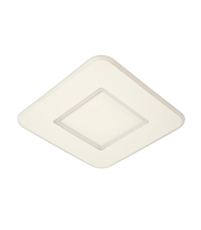 AXELLE - Flush ceiling light - LED Dim. - 1x24W 2700K - 3 StepDim - White-3