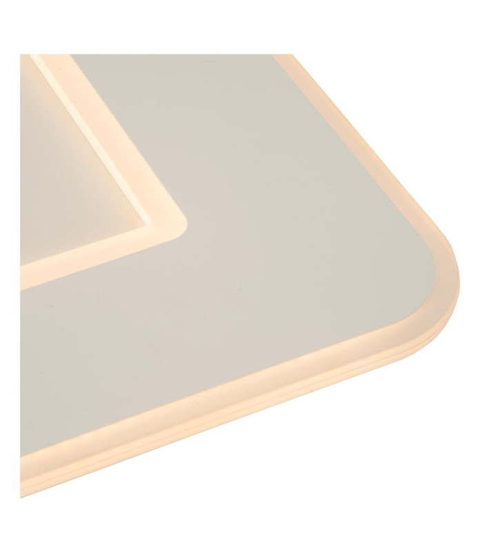 AXELLE - Flush ceiling light - LED Dim. - 1x24W 2700K - 3 StepDim - White-6