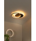 AXELLE - Flush ceiling light - LED Dim. - 1x24W 2700K - 3 StepDim - Black-4