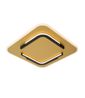 ANDREAS - Flush ceiling light - LED - 1x30W 2700K - Matt Gold / Brass-1