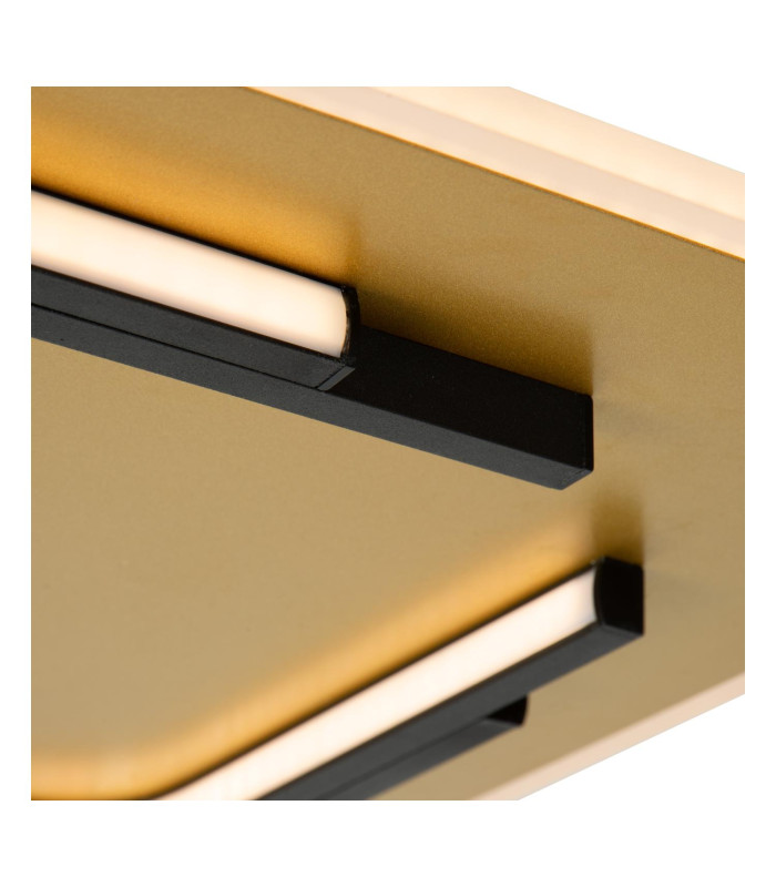 ANDREAS - Flush ceiling light - LED - 1x30W 2700K - Matt Gold / Brass-6
