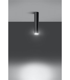 1 Light Surface Mounted Downlight Black, GU10 - 2
