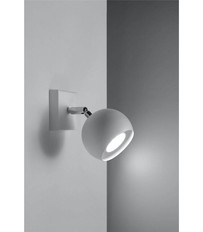1 Light Wall Spotlight White, GU10 - 2