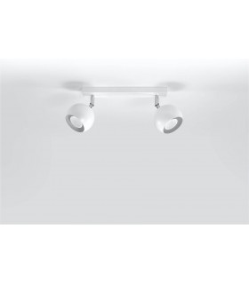 2 Light Spotlight Bar White, GU10 - 2