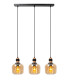 ILONA - Pendant light - 3xE27 - Amber-1