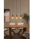 ILONA - Pendant light - 3xE27 - Amber-4