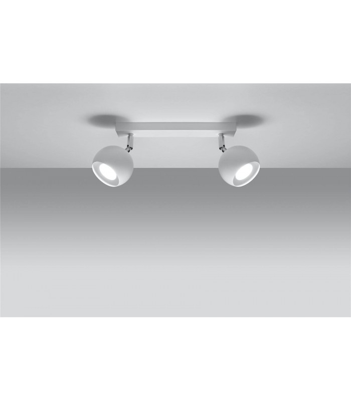2 Light Spotlight Bar White, GU10 - 4
