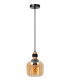 ILONA - Pendant light - 18 cm - 1xE27 - Amber-3