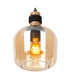 ILONA - Pendant light - 18 cm - 1xE27 - Amber-5