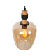 ILONA - Pendant light - 22 cm - 1xE27 - Amber-6