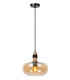 ILONA - Pendant light - 30 cm - 1xE27 - Amber-1