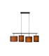 MAYA - Pendant light - 4xE27 - Black-1