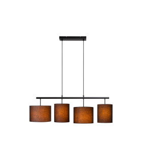MAYA - Pendant light - 4xE27 - Black-1