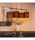 MAYA - Pendant light - 4xE27 - Black-2