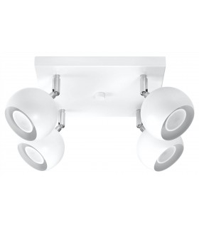 4 Light Spotlight Cluster White, GU10 - 1