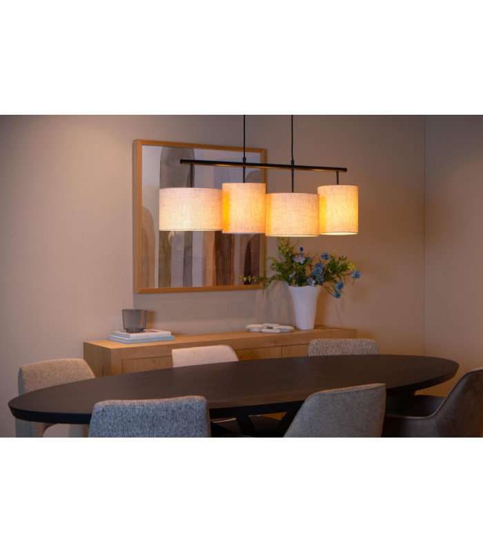 MAYA - Pendant light - 4xE27 - Cream-4