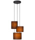 MAYA - Pendant light - 46 cm - 3xE27 - Black-1
