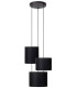 MAYA - Pendant light - 46 cm - 3xE27 - Black-3