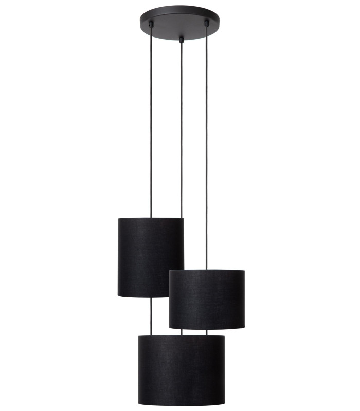 MAYA - Pendant light - 46 cm - 3xE27 - Black-3