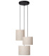MAYA - Pendant light - 46 cm - 3xE27 - Black-3