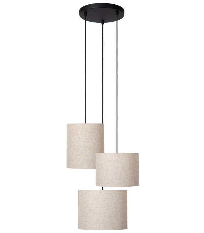 MAYA - Pendant light - 46 cm - 3xE27 - Black-3