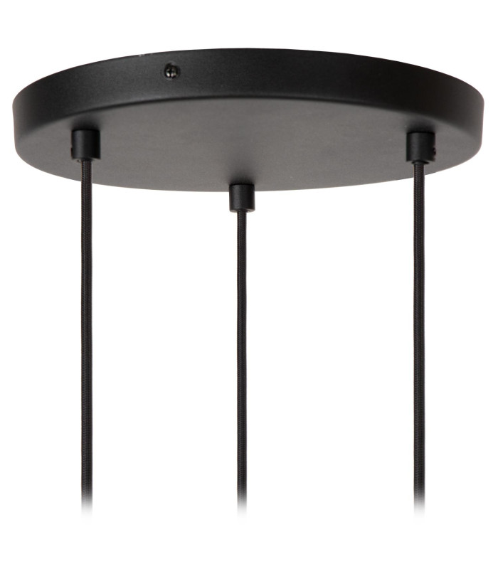 MAYA - Pendant light - 46 cm - 3xE27 - Black-7