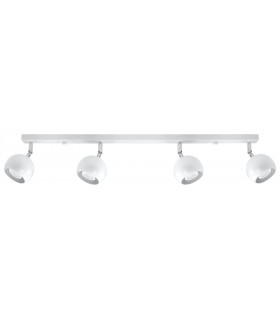 4 Light Spotlight Bar White, GU10 - 1