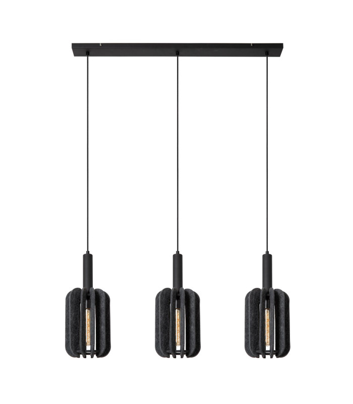 RAFAL - Pendant light - 3xE27 - Grey-3