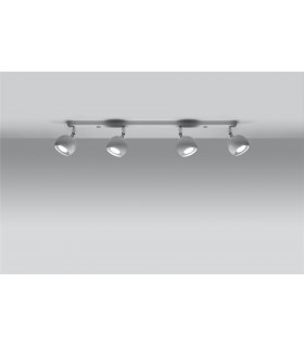 4 Light Spotlight Bar White, GU10 - 2