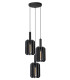 RAFAL - Pendant light - 50 cm - 3xE27 - Grey-3