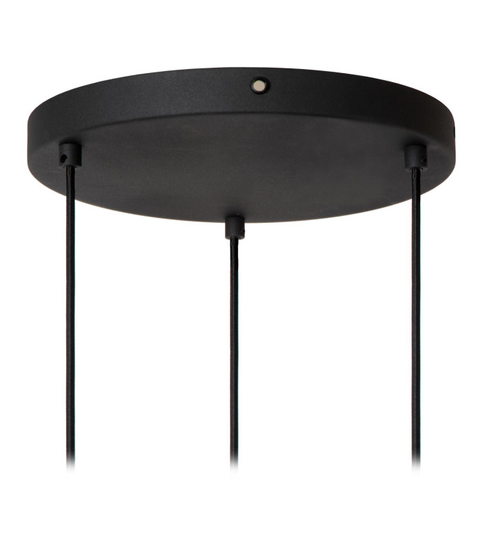 RAFAL - Pendant light - 50 cm - 3xE27 - Grey-9