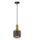 JOANET - Pendant light - 16 cm - 1xE27 - Smoke Grey-3