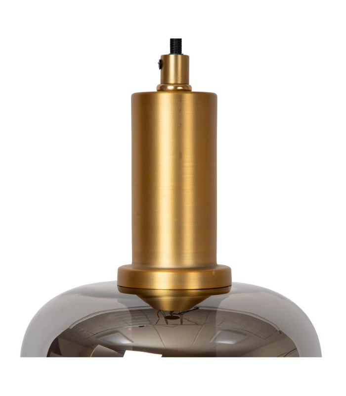 JOANET - Pendant light - 16 cm - 1xE27 - Smoke Grey-6