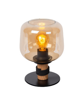 ILONA - Table lamp - 18 cm - 1xE27 - Amber-1