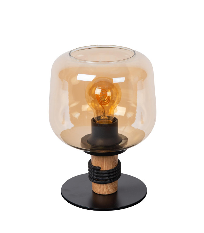 ILONA - Table lamp - 18 cm - 1xE27 - Amber-2