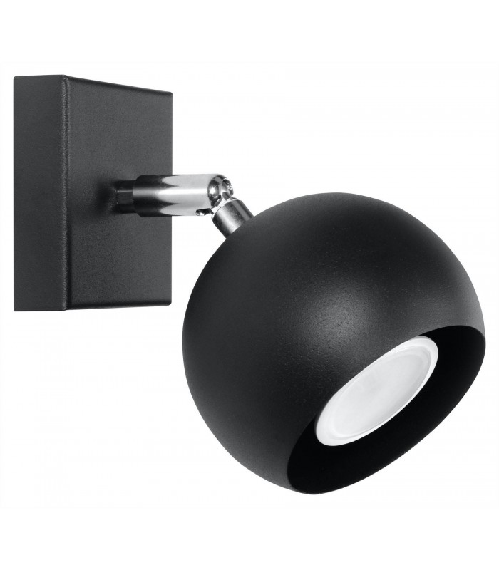 1 Light Spotlight Black, GU10 - 1
