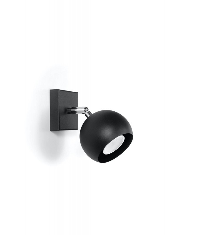 1 Light Spotlight Black, GU10 - 2