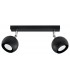 2 Light Spotlight Bar Black, GU10 - 1