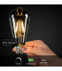 4 cm - LED Dim. - E27 - 1x7W 2700K - Transparant-1