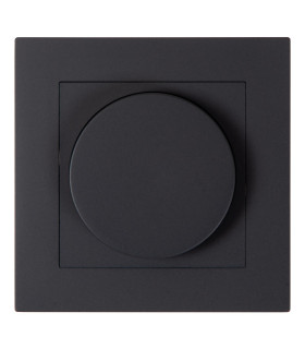 RECESSED WALL DIMMER NL - Dimmer - 300 Watt 230V - Black-1