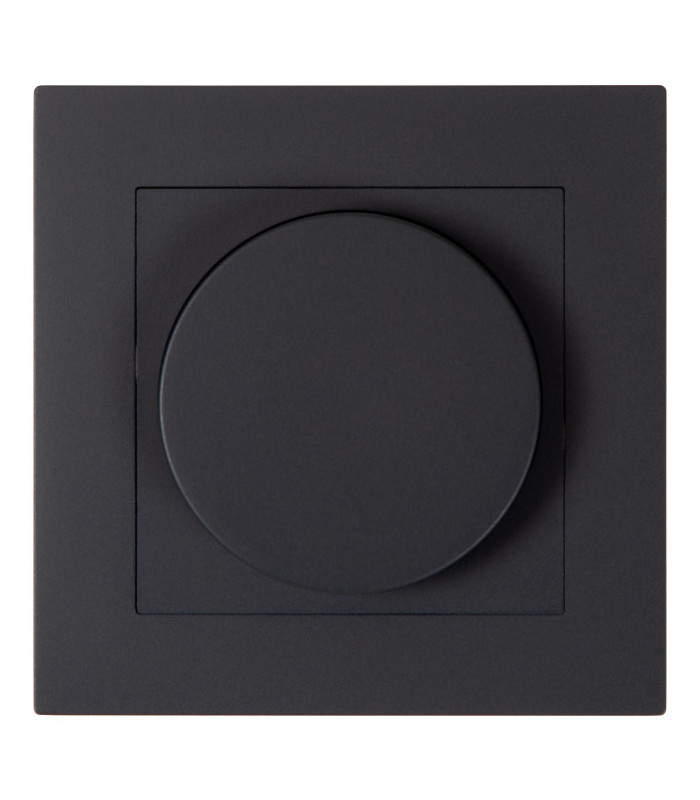 RECESSED WALL DIMMER NL - Dimmer - 300 Watt 230V - Black-1
