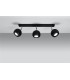 3 Light Spotlight Bar Black, GU10 - 2