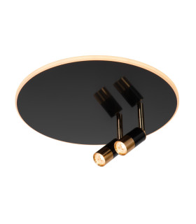 JUBEL - Flush ceiling light - 40 cm - LED Dim. - 2700K - Gun Metal-1